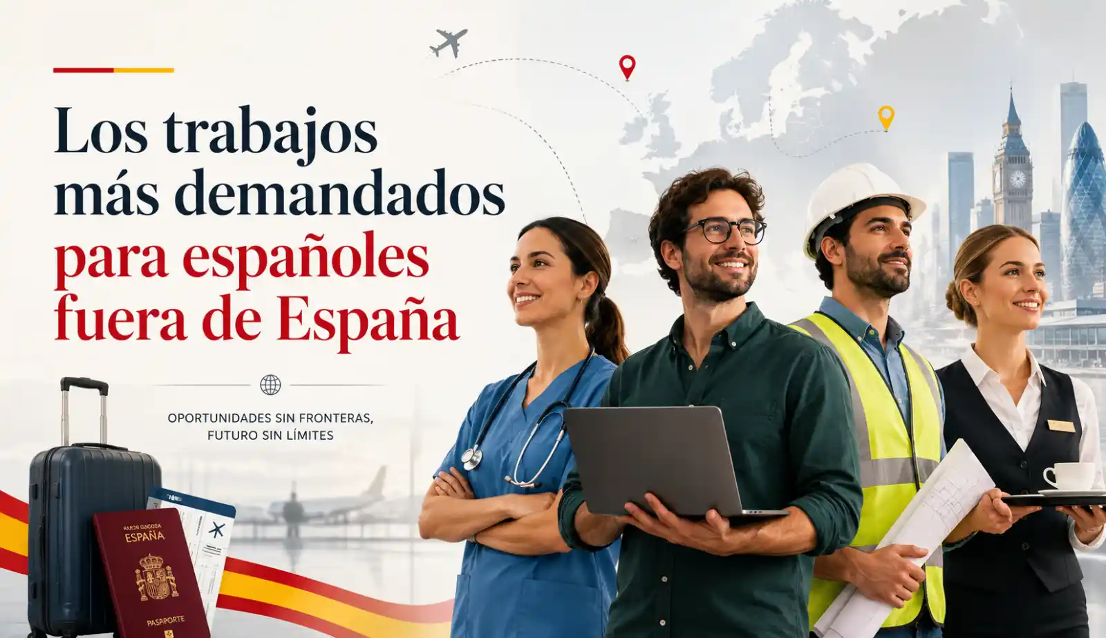 Los trabajos más demandados para españoles fuera de España